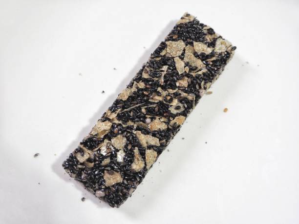 istock Black sesame sugar bar dessert 2189704267