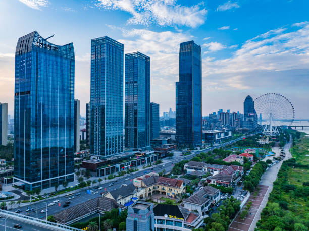 istock Modern city office building landscape 2189706222