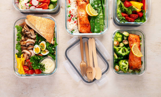 istock Healthy high protein meal prep. 2189710766