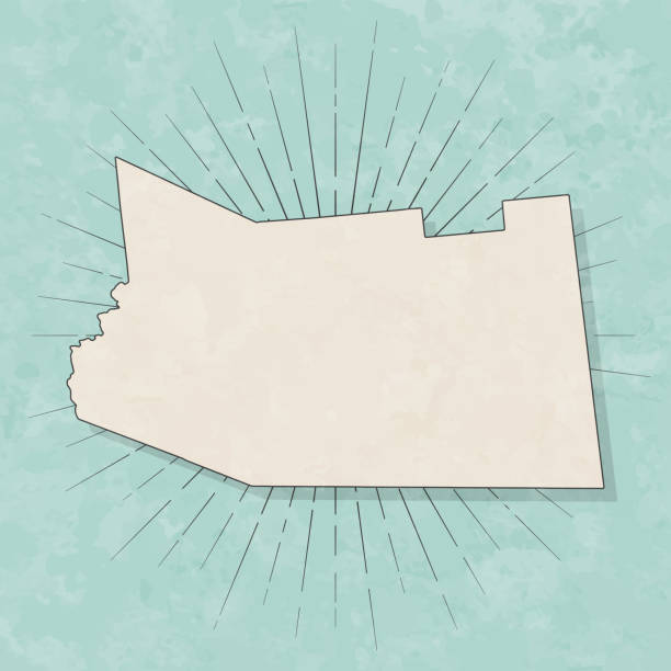Map of Fulton County - New York, in a trendy vintage style. Beautiful retro illustration with old textured paper and light rays in the background (colors used: blue, green, beige and black for the outline). Vector Illustration (EPS file, well layered and grouped). Easy to edit, manipulate, resize or colorize. Vector and Jpeg file of different sizes.