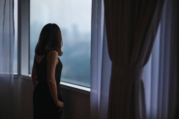one young woman