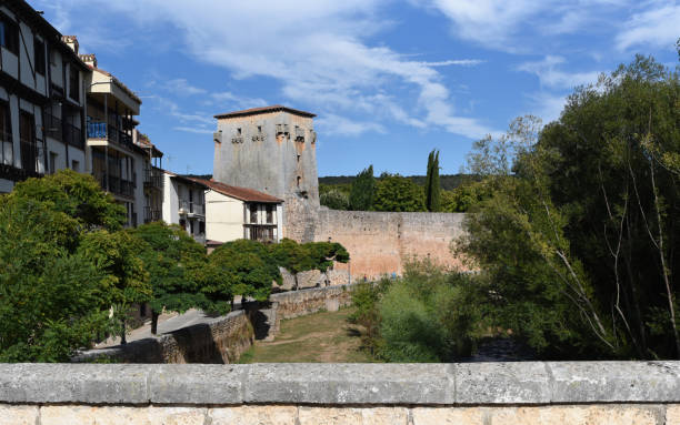 istock View of Covarrubias (Spain) from the bridge 2189729910