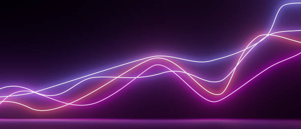 istock A purple and pink wave with a black background 2189733642