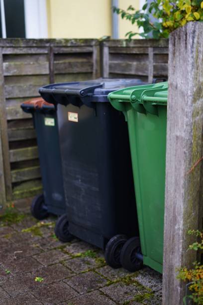 istock Outdoor Recycling Bins for Waste Sorting 2189735123