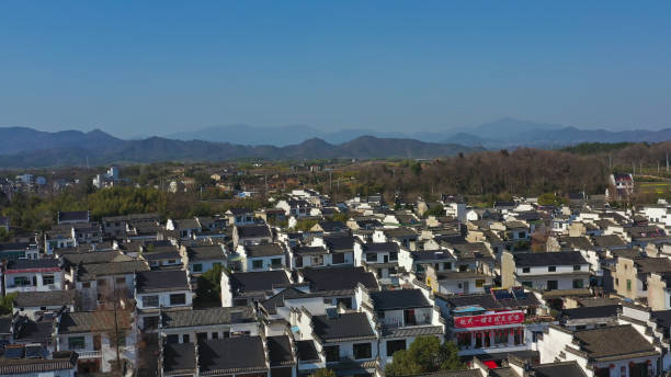 Hui style architecture,China architecture,Anhui,China,Asia.