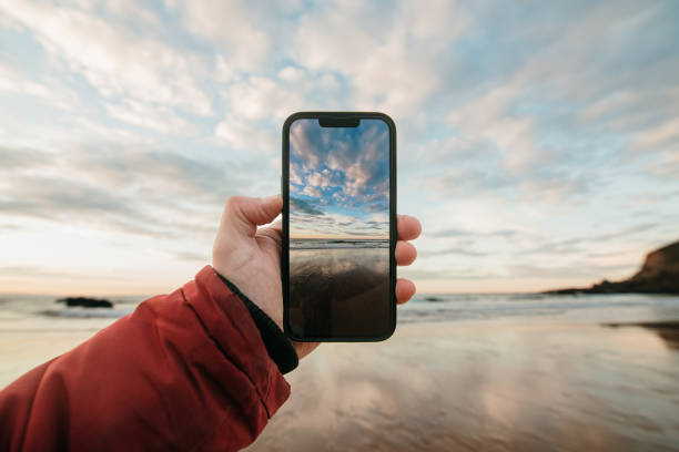 istock Taking a picture of a beach 2189738980