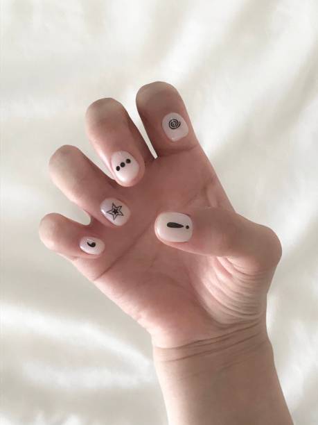 istock Creative nail art featuring intricate designs, vibrant colors, and unique patterns. Perfect for beauty and fashion photography, showcasing trends in nail designs and the artistry of manicure techniques. 2189744902