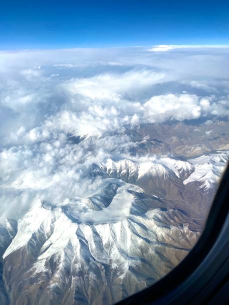 istock Aerial View of Snow-Capped Mountains 2189745890
