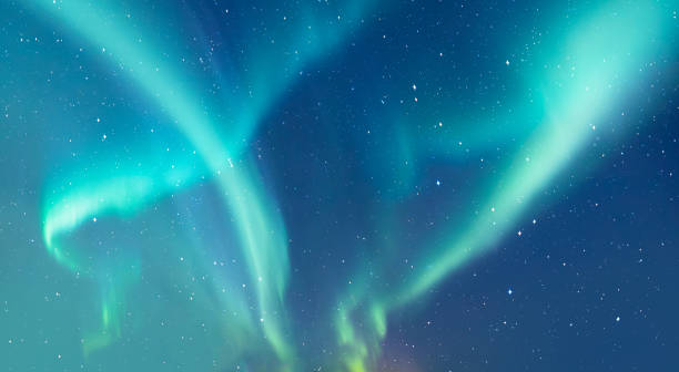 istock Northern lights or Aurora borealis in the sky - Tromso, Norway 2189750122