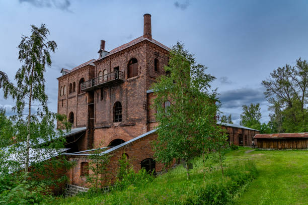 istock Old closed down steel mill in Sweden 2189750255