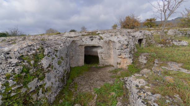 istock Domus De Janas of Museddu, Cheremule, Sardinia 2189755900