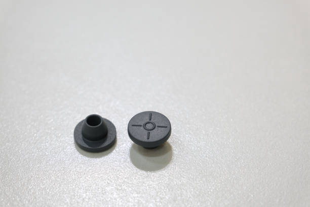 istock Self-healing injection port, on a white background. 2189756345