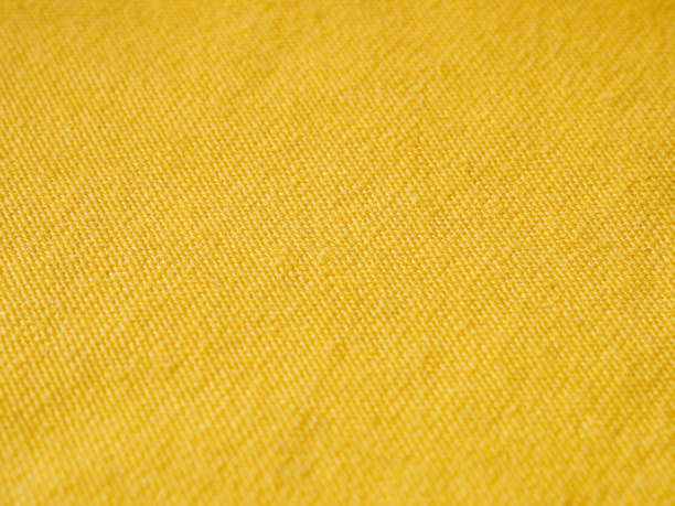 istock A close-up of bright yellow fabric with a textured pattern, adding brightness and liveliness, perfect for the design 2189779059