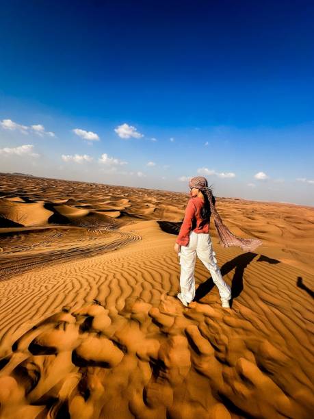 istock Woman in the desert 2189781785