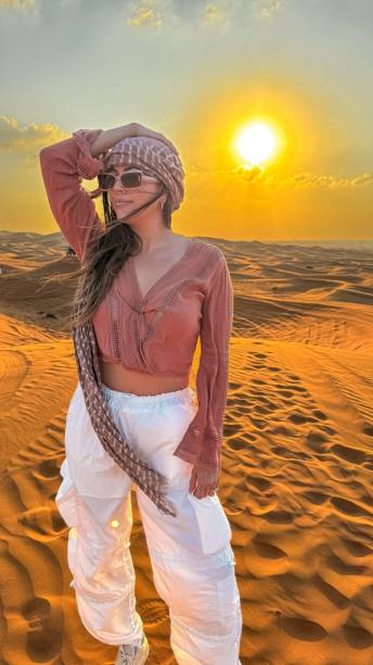 istock Woman in the desert 2189781861