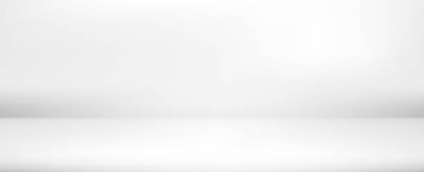proste i czyste tło projektu wektorowego przestrzeni świetlnej. stylowa szara abstrakcyjna karta. modne puste tło - studio stock illustrations