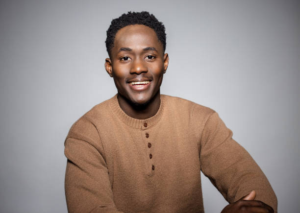 istock Studio Portrait of a Smiling Handsome Young Black Man 2189786028