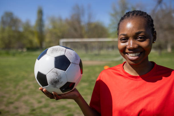 istock Young female soccer player 2189788469