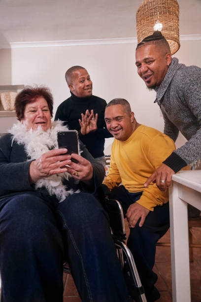 istock Friends taking selfie at home 2189788766