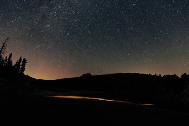 istock Starry Night Sky in Banff National Park 2189789805
