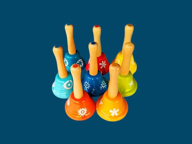 istock Colorful bells made of wood 2189790445