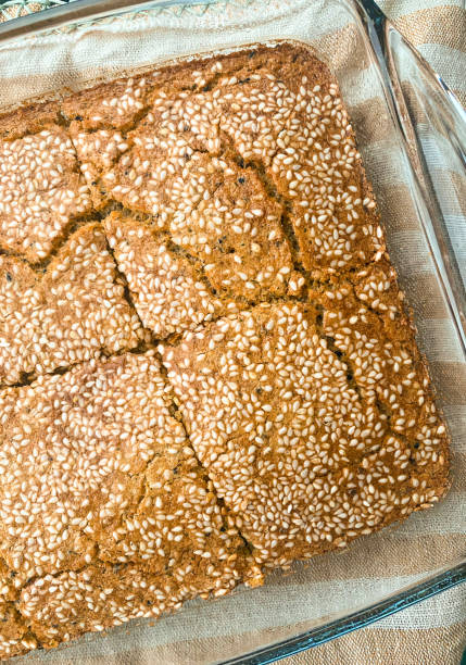 istock Lentil bread in a glass dish 2189794395