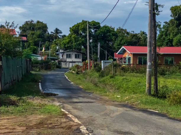 Berbice, Guyana - Residential Side street