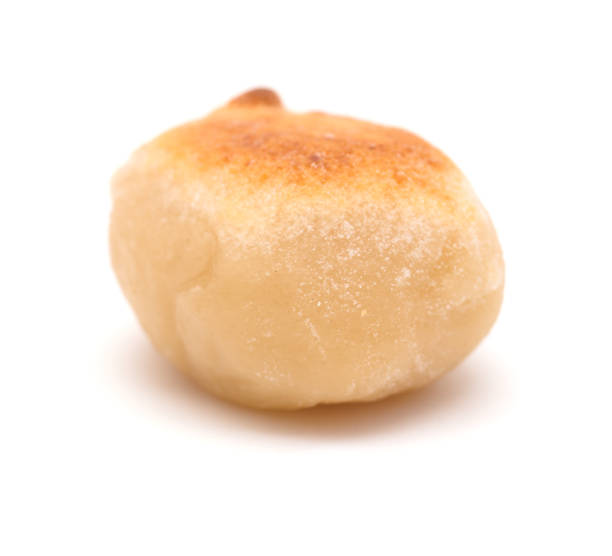 istock Pastel de yema, candied yolk covered in marzipan 2189806704