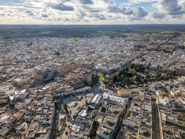 istock Mesagne in Puglia by drone 2189815817
