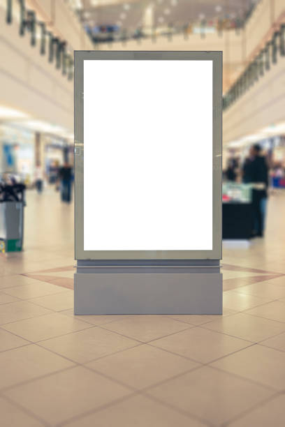 istock billboard inside shopping mall isolated on white 2189826307