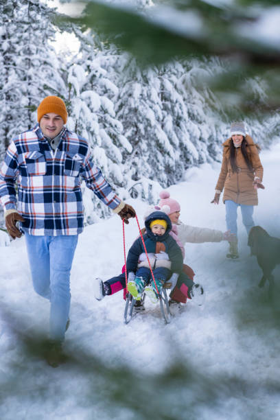 istock Family on winter vacation 2189830800