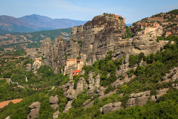 istock Meteora Monasteries on Rocky Cliffs, Greece 2189832420