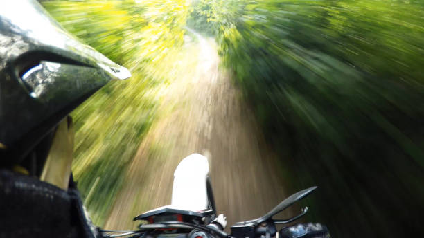 istock Enduro bike rider POV 2189837190