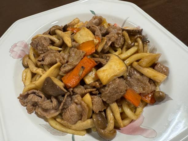 istock Japanese food fried udon 2189858882