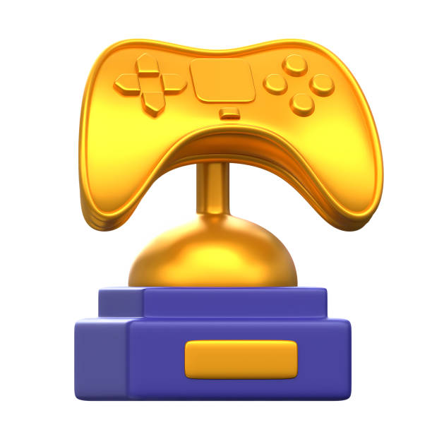 istock Esport League Trophy 3D Icon 2189860676