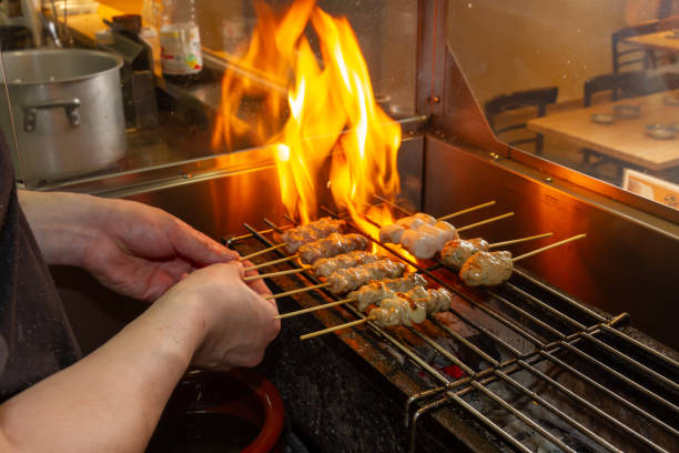 istock The chef is grilling yakitori. 2189863227