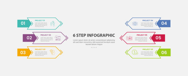 6 Point Examples 740+ 6 Point List Infographic Stock Illustrations, Royalty-Free Vector ...