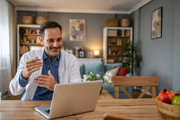 istock Doctor on video conference for medical consultation 2189887577