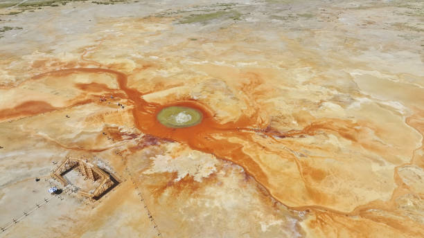 istock Aiken Spring,Devil's Eye,Huatugou,Mangya,Haixi Mongolian and Tibetan Autonomous Prefecture,Qinghai, China,Asia.Tsaidam Basin. 2189894208