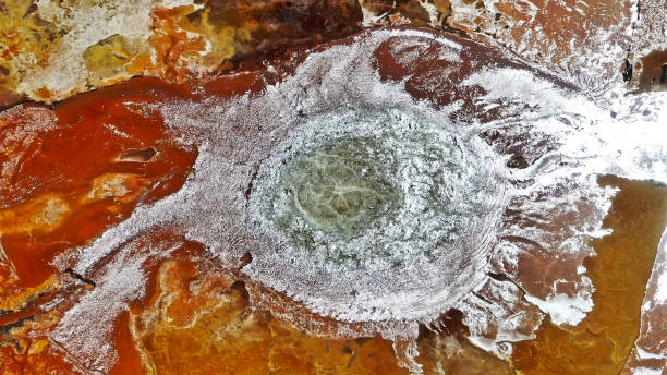istock Aiken Spring,Devil's Eye,Huatugou,Mangya,Haixi Mongolian and Tibetan Autonomous Prefecture,Qinghai, China,Asia.Tsaidam Basin. 2189894336