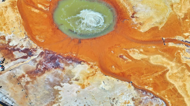 istock Aiken Spring,Devil's Eye,Huatugou,Mangya,Haixi Mongolian and Tibetan Autonomous Prefecture,Qinghai, China,Asia.Tsaidam Basin. 2189894344