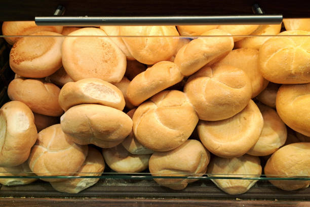 Perfect for sandwiches or breakfast. Crisp, freshly baked roll.