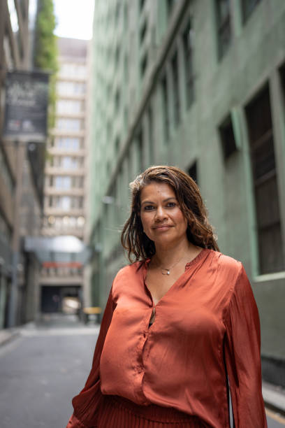 istock Confident Multiracial Woman in a Contemporary Urban Setting 2189896944