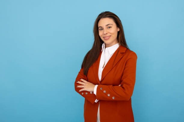 istock Young Latina executive in a confident stance 2189897085