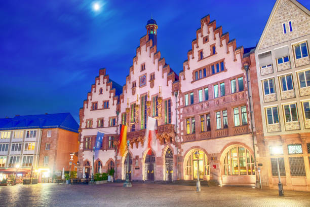 The Römer is a medieval building in the Altstadt of Frankfurt am Main has been the city hall (Rathaus) for over 600 years