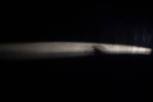 istock Ray of light on the wall. Light on a white wall. Abstract background. 2189902001