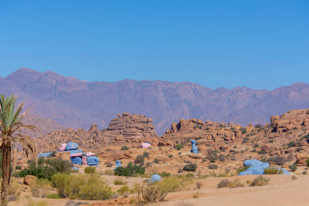 The painted rocks  of Tafraoute