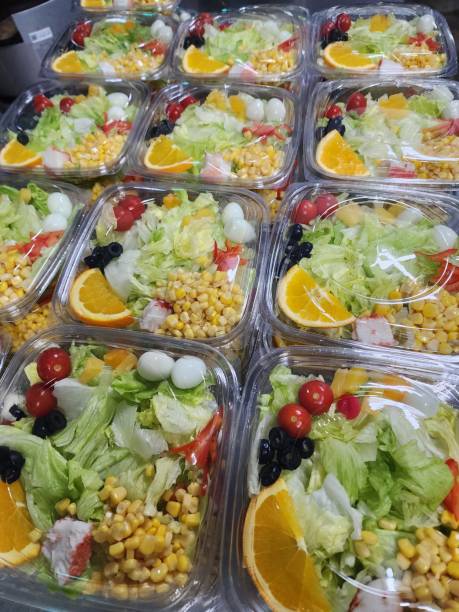 istock Fresh vegetable salad with a vibrant mix of greens, cherry tomatoes, cucumbers, and bell peppers. Crisp, colorful, and packed with vitamins, this salad makes a healthy, delicious meal or side. 2189907708