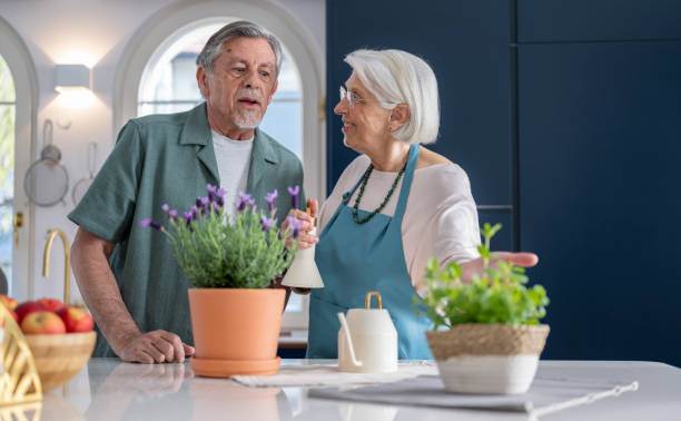 istock Senior Couple Gardening At Home 2189910232
