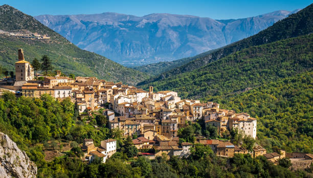 istock Mountain Village in Italy 2189910323